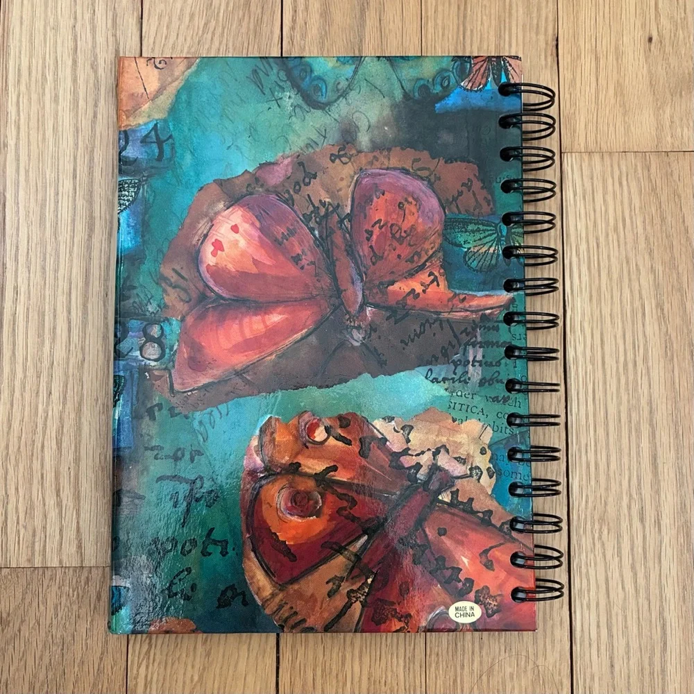 Spiral Journal Set: 2 spiral journal notebooks; Hardcover. Ruled pages